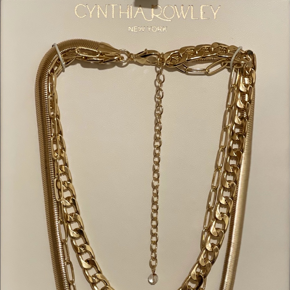 Cynthia Rowley (gold) necklace